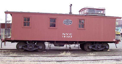 NYC 19332 caboose