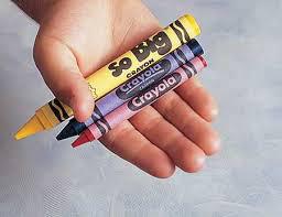 Crayola Jumbo crayons