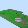 Layout 6 - Version 2 - 06: Front Right View - Turntable/Roundhouse