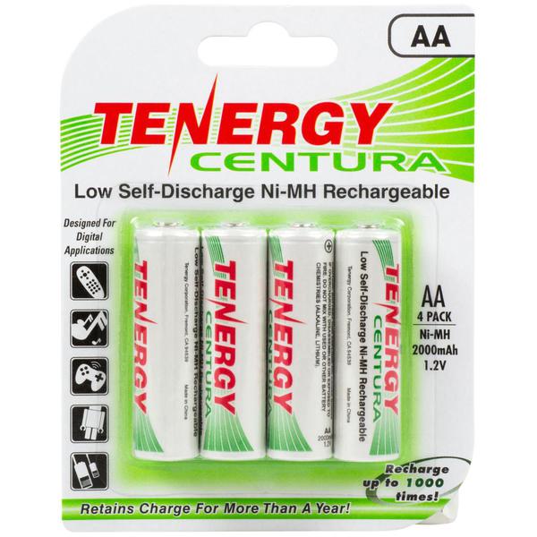 Tenergy AA 4-pack