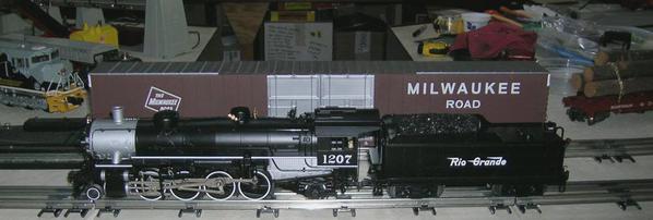 Mikado and 86 Boxcar