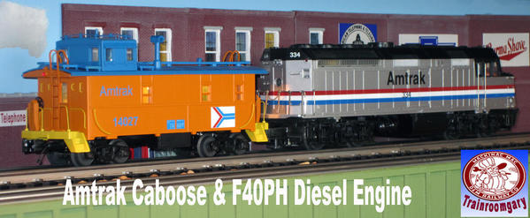 Amtrak & F40PH Diesel Electric Engine