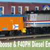 Amtrak &amp; F40PH Diesel Electric Engine