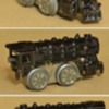 Joy Line cast-iron clockwork locomotive
