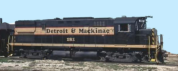 Detroit & Mackinac Engine 181