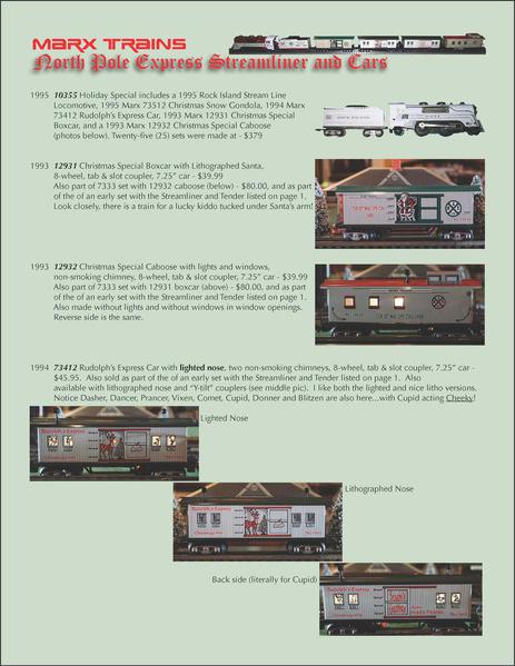 Marx Trains North Pole Express and Christmas Trains - 1st Edition_Page_2