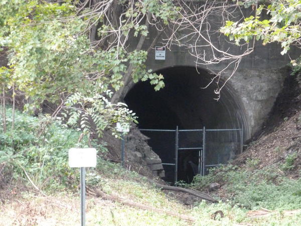 frostburg tunnel by turntable
