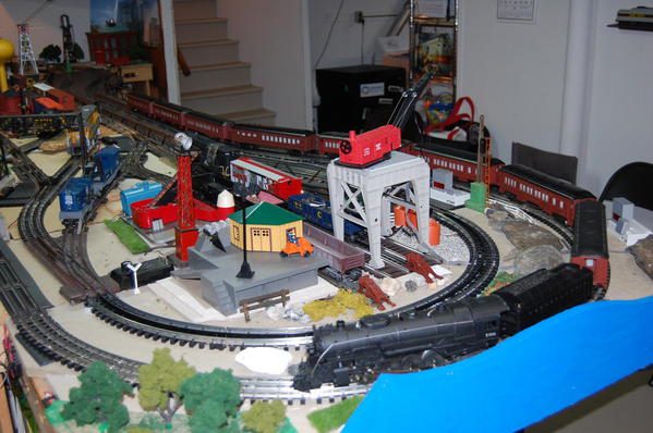 736 with PRR 9500 cars