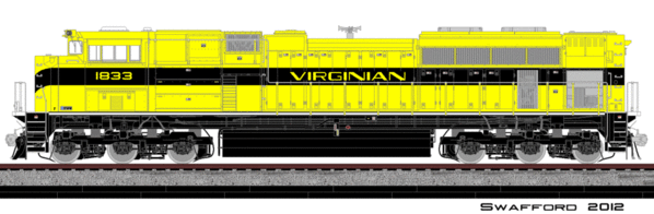 Virginian SD70M-2 V1