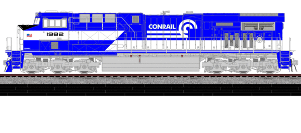 CONRAIL ES44AC V3