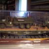 IM000056 Menards 279-0864 Flatcar with US ARMY truck and trailer #4620