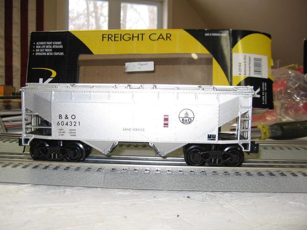 K-line by lionel B&O 2 Bay Covered Hopper
