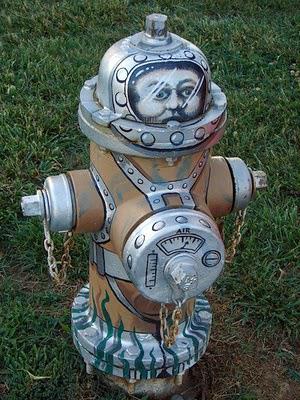 Painted Fire Hydrant...
