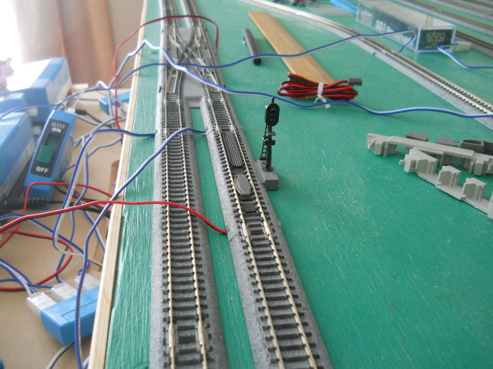 building n scale layout