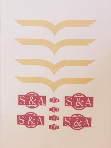 S&A decal