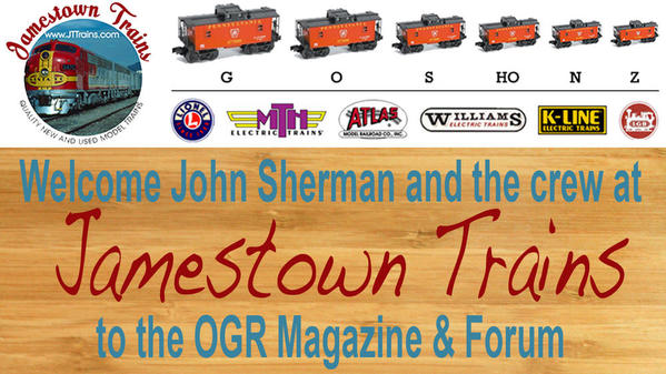 Jamestown Trains Welcome to the OGR