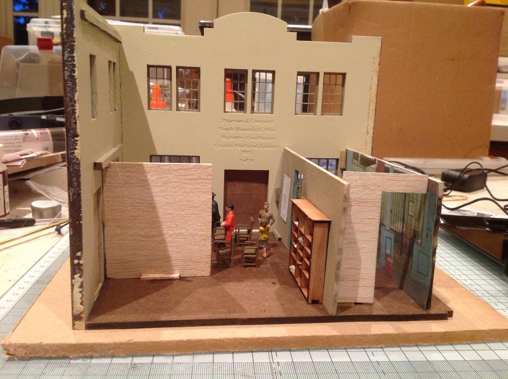 Roger Peterson's Mayberry Courthouse | O Gauge Railroading On Line Forum
