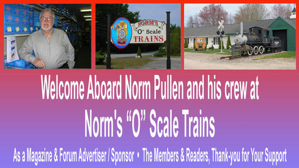 Welcome Norm's O Scale Trains 