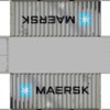 Cont20MaerskSealand O Scale Detail