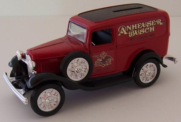 Ertl 4965 1:25 scale 1932 Ford Anheuser Busch Panel Delivery Truck 