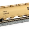 Intermountain N Scale CSX Cylindrical 4-Bay Round Hatch Covered Hopper #226015