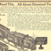 Lionel Train Advertisement from 1910: Lionel Train Advertisement from 1910