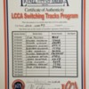 LCCA Certificate for #7
