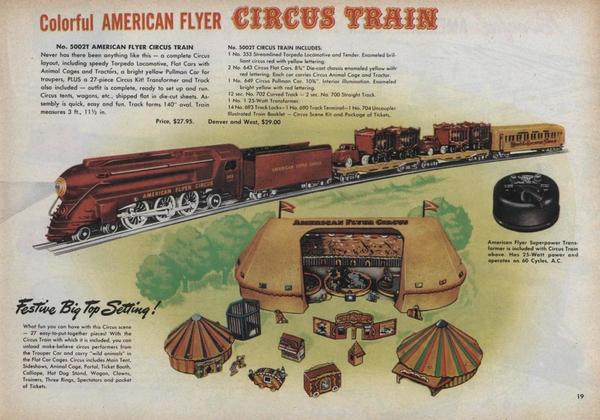 American Flyer Trains 1950, page 19
