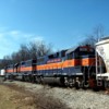 9373: MMID pulls west onto CSX trackage
