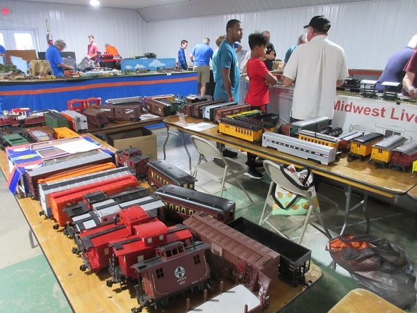 Franklin, Ind train show 2023 10
