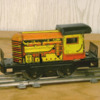 HB diesel switcher using AF frame and marx tractor and caboose half 102.50