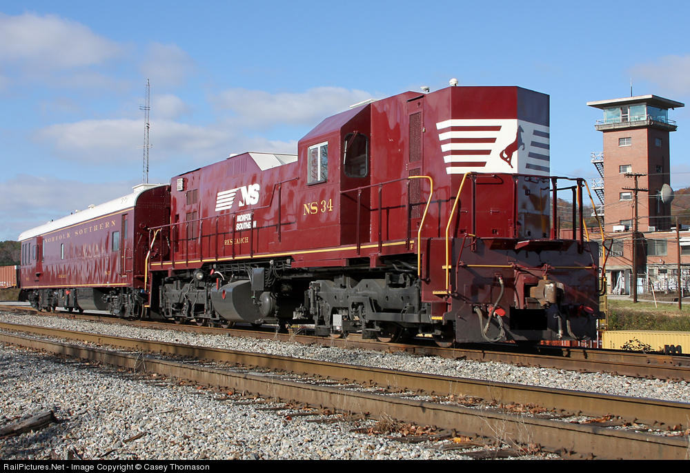 Norfolk Southern Research Train | O Gauge Railroading On 