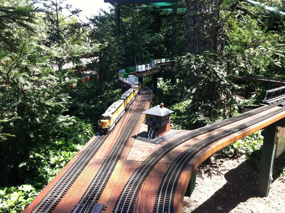 O-Gauge Outdoors-How well would Fastrack and Realtrax hold 