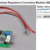 lm2596 dc dc with power cords