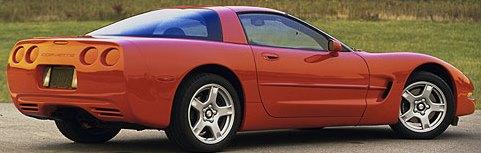 1997 Corvette Coupe red proto 2
