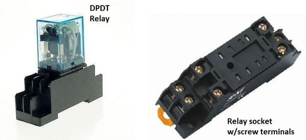 relay and screw terminal socket