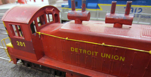1 Detroit Union Yard Loco 201