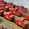 Walthers CNJ Caboose job (2)
