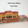 1430 Union Station, Tan &amp; Red