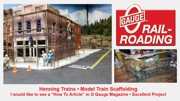 Scaffplding Henning Trains Project