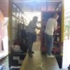 Tom Deierlein &amp; Mike Burke loading the trucked for York-3