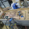 large panel with finished wiring