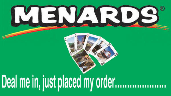 MENARDS Deal me in