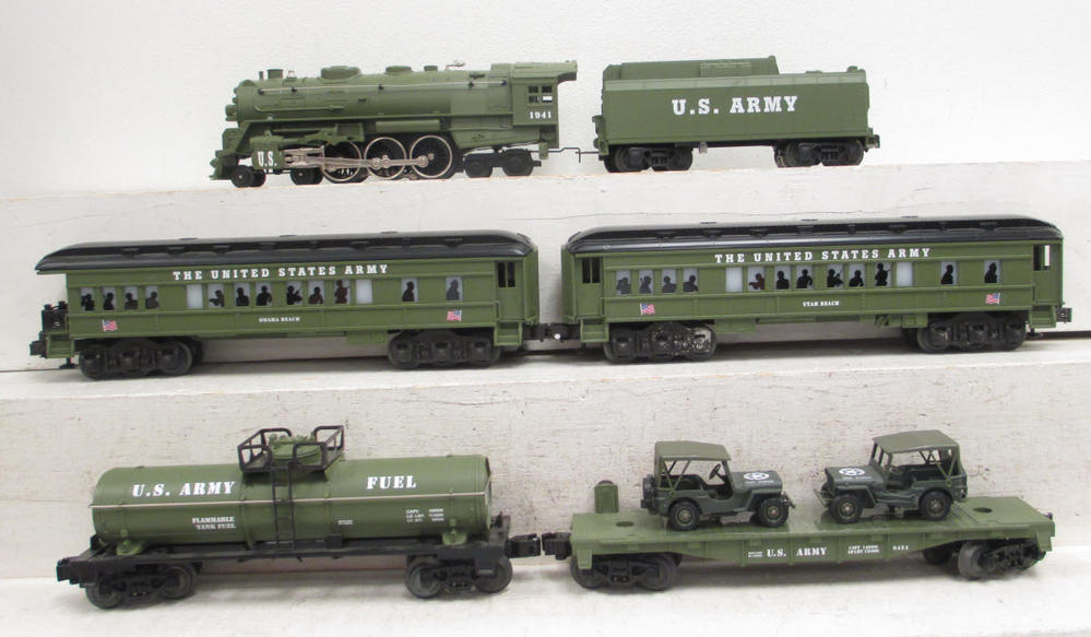 lionel military train set