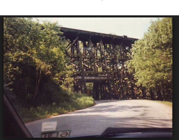 wood trestle bridge 2