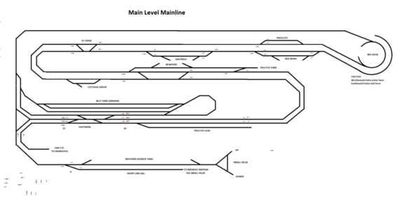 a lower deck schematic
