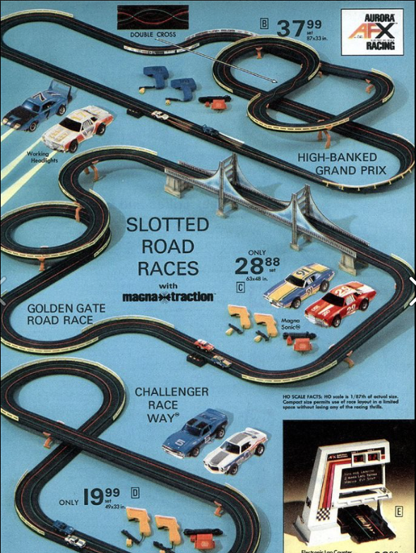 tyco electric race track