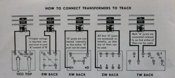 LIONEL TYPE S & S220 MULTI-CONTROL TRANSFORMER 80 WATTS INSTRUCTIONS PHOTOCOPY