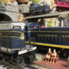 GP9 &amp; SW9 with B&amp;O Plymouth Switcher