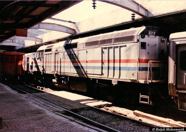 May 86 Amtrak F40PH 277-1